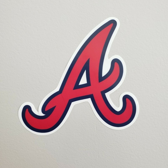 Atlanta Braves Vinyl Decals, Sticker Die cut 5x5 - Picture 4 of 5